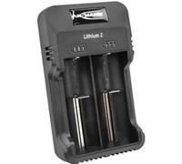 Ansmann Chargeur de piles Lithium 2 – rondes Li‑ion/NiCd/NiMH 10340–14500, avec câble Micro-USB Noir