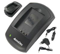 Chargeur AccuCell adapté pour Konica Minolta NP-1, Dimage X1