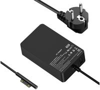 Chargeur Adaptateur 65W pour Microsoft Surface Pro 3/4/5/6/7/9/X, Surface Go 1/2/3, Microsoft Windows Surface Book, Microsoft Surface Laptop 3 2 1 Chargeur pour Ordinateur Portable/Tablette