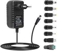 Chargeur Adaptateur Secteur 24V 1A Sans Fil Pilote D'Alimentation Ac220V 230V À Dc24V Avec 8 Adaptateurs De Prise Dc24V 100Ma 500Ma 1000Ma Ac-Dc (Dc24V 1A)[POU6265036]