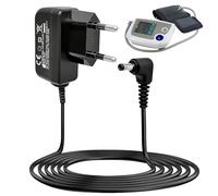 Chargeur Adaptateur Secteur 6V pour Tensiomètre Omron - Compatible avec M2 M3 M6 M7 Intelli IT X3 X4 X7 Smart, Câble d'alimentation de Remplacement HHP-CM01