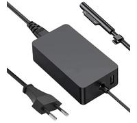 Chargeur Adaptateur Secteur: Alimentation 65 W, câble de Charge sur-Face 65 W, Alimentation Surface Compatible 15 V 4 A, Chargeur Surface Pro, pour Ordinateur Portable Pro 3/4/5/6/7 avec Port USB