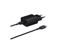 Chargeur Adaptateur secteur d'origine EP-TA800EBE pour Samsung Galaxy S20 avec Cable de charge Type C, 1 Mètre Couleur Noir