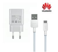 Chargeur Adaptateur secteur d'origine rapide pour Huawei P smart 2019 avec cable USB 5V 2A 1 Mètre Couleur Blanc