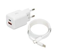 Chargeur - adaptateur secteur Ibox - ILUC42W - Chargeur secteur C-42 GaN PD33W, blanc
