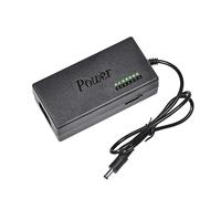 Chargeur adaptateur secteur universel for ordinateur portable DC 12 V/15 V/16 V/18 V/19 V/20 V/24 V 4 A 5 A 96 W 100 W, compatible avec ASUS, Dell, Lenovo, Sony ， Toshiba(96W 8DC US Cable)