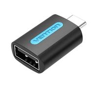 Chargeur - adaptateur secteur Vention - CDTB0 - Adaptateur USB , USB-C mâle vers USB 2.0 femelle (noir)