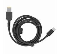 Chargeur Adaptateur USB C PD 65W, Câble d'alimentation Induction 1.5m | Câble intégré 1.5m, charge rapide 20V pour appareils compatibles, conception robuste PVC