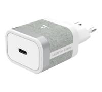 Chargeur ADEQWAT USB-C 35W Charge Rapide Blanc Compatible iPhone 17 16 15 Pro Max et Samsung Galaxy
