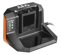 AEG - Chargeur 18V, tension secteur 220-240V, pour batteries 18V de 1,5 à 9,0 Ah