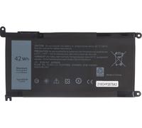 Chargeur Akku pour Dell Latitude 3379, Li-Polymère, 11,4V, 3680mAh, 42Wh