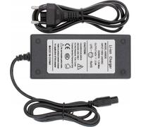 Chargeur / alimentation 36V 42V 2A avec prise à 3 broches pour scooters électriques, hoverboards, skateboards et vélos électriques