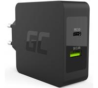 Green Cell CHAR10 chargeur d'appareils mobiles Universel Noir Secteur Intérieure