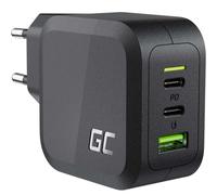 GC CHARGC08 - Chargeur USB, 65 W, 2 x USB-C, 1 x USB-A, GAN, noir