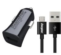 Chargeur allume-cigare 1 A avec câble USB-A vers Micro-USB Energizer