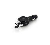 : Chargeur allume-cigare 12 V avec câble Micro-USB rétractable