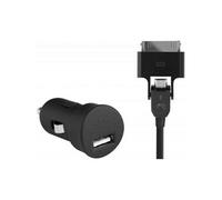 Modelabs MINICAC1AUNIV chargeur d'appareils mobiles Smartphone Noir Allume-cigare Auto