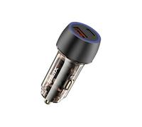 Inkax Chargeur Allume Cigare 48W USB-C + USB Charge Rapide Indicateur LED