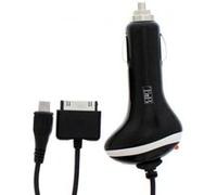 Chargeur allume-cigare + câble micro USB/Dock iPhone blister noir/blanc Noir/Blanc G