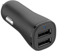 Chargeur allume cigare ESSENTIELB 24W 2x USB-A noir