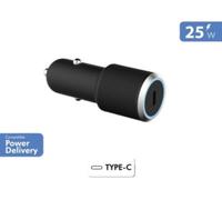 Chargeur allume cigare FORCE POWER 25W USB-C Noir allule cigare