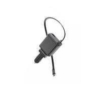 Chargeur allume cigare inclinable WE - 2 câbles USB-C rétractables 0,7m, 1 port USB-C et 1 port USB - 85W max