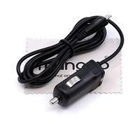 Chargeur Allume-Cigare pour Doro 506, 508, 509, 605, 609, 610, 611, 612, 613, 615, 621, 622, 631, 632, 715, 740, 6040, 6050, 6520, 6530, 7060 Micro-USB 1m avec Chiffon de Nettoyage d'écran mungoo