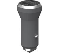 Chargeur allume cigare Power Delivery 2 USB A + C 37W Gris