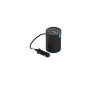 Chargeur allume-cigare RealPower Tube 2400mA 5xUSB