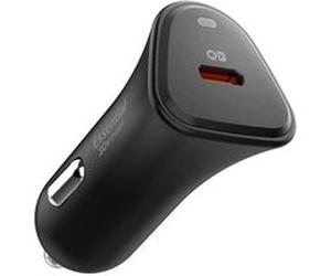 Chargeur allume-cigare - SPIGEN - Essential EV301 - USB-C PD 3.0 - 30 W - Noir Noir