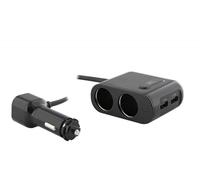 T'nB - Chargeur Allume-cigares T'nB 2 USB-A 24W + 2 Prises Allume-Cigare T'nB
