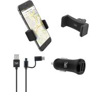 Chargeur allume cigare TNB PACK charge voiture 3 en 1 universel