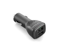 TomTom Chargeur voiture double USB 2x2,4 A (4,8 A) haute vitesse pour GPS, smartphones et tablettes