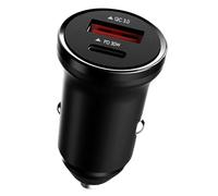 Chargeur Allume Cigare USB C, 2 Ports 54W Charge Rapide Chargeur Voiture with USB C et A, Mini Prise Allume Cigare, Prise Allume Cigare 12V, pour Phone 16 15 14 13 12 11 Pro Plus S38 Pad