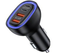 Chargeur Allume Cigare USB C 4 Ports 78W PD QC 3.0