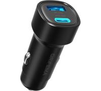 Chargeur Allume Cigare Usb C 48W, Chargeur Voiture Rapide À Double Port 30W Pd Et 18W Qc 3.0, Prise Allume Cigare 12V Pour Pour Iphone 16 15 14 13 12 Pro, Samsung S25 S24 Ultra, Ipad