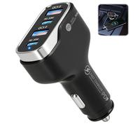 Chargeur Allume Cigare USB C 60W 4 Ports 30W Charge Rapide Chargeur Voiture with USB C et A PD/QC 3.0 Chargeur Rapide Voiture Compatible 16/15/14 Pro Max Pixel 8