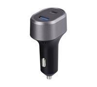 T'nB - Adaptateur d'alimentation pour voiture - 83 Watt - PD, QC 3.0 - 2 connecteurs de sortie (USB, USB-C)