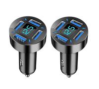 Chargeur Allume Cigare USB C Rapide 66W, Chargeur Voiture 66 W 4 Ports Charge USB Type C, 4 Ports Chargeur Allume Cigare USB C Rapide, Chargeur Voiture USB C pour Sam-Sung, and-roid