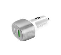 Chargeur Allume-Cigare USB-C / USB-A PD 38W QC 3.0 Modèle Ultimate Argent