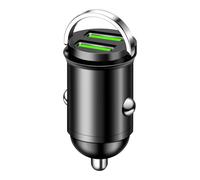 Chargeur Allume Cigare USB, Dual 22.5W Port Mini Chargeur de Voiture | Prise Allume Cigare USB Rapide, pour 15/14/13/XR/Max/X/8, Galaxy, phone,Tablette
