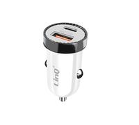 Chargeur Allume-Cigare Voiture 38 W Power Delivery + USB Quick Charge Blanc