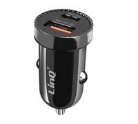 Chargeur Allume-Cigare Voiture 38 W Power Delivery + USB Quick Charge Noir