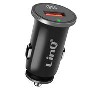 Chargeur Allume-Cigare Voiture Charge Rapide 3A Quick Charge 3.0 Noir