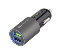 4smarts Car Charger Rapid Qualcomm® Quick Charge¿ 3.0 Matt-Grey