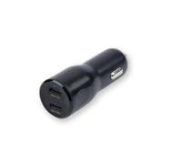 Wefix Chargeur allume-cigare pour voiture double USB-C 40 W Noir