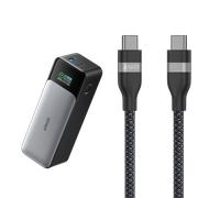 Chargeur Anker 737 (24 000 mAh) + Câble USB-C vers USB-C