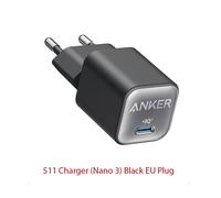 Chargeur Anker Gan (Nano 3), Chargeur Rapide Pps 30 W Pour Iphone 15/15 Pro/14/14 Pro Max/13, Galaxy, Ipad (Câble Non Inclus)