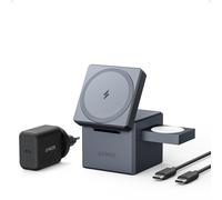 Anker Cube de Charge 3 en 1 avec MagSafe, Puissance de Charge maximale sans Fil 15 W