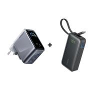 Chargeur Anker Prime (160 W, 3 ports) +Anker Nano PowerBank (30 W)